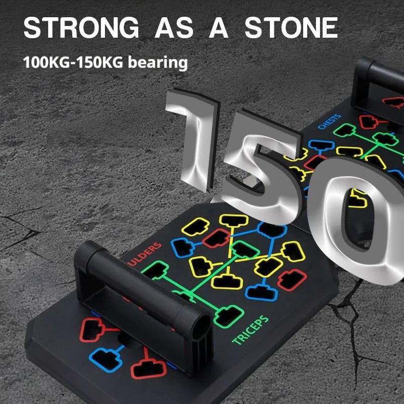 Foldable Push-Up Board – Portable Home Gym Equipment. - Bellforia