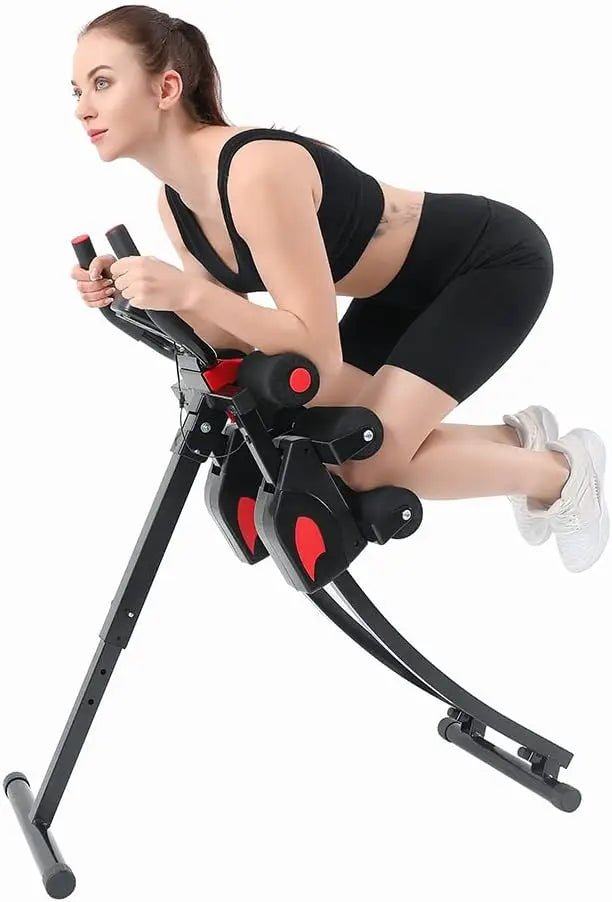 Adjustable Foldable Ab Machine for Home Gym Workouts. - Bellforia