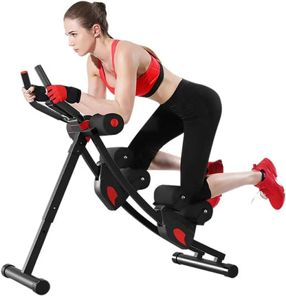 Adjustable Foldable Ab Machine for Home Gym Workouts. - Bellforia