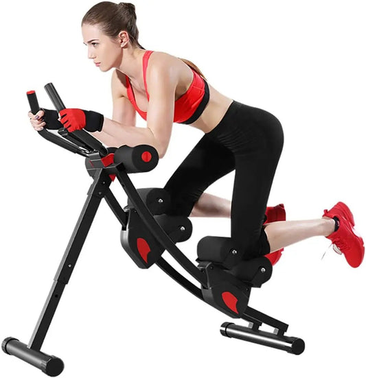 Adjustable Foldable Ab Machine for Home Gym Workouts. - Bellforia
