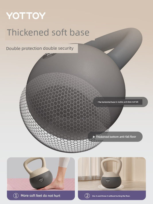 Soft suit and kettlebell for fitness at home, 6 kg - Bellforia