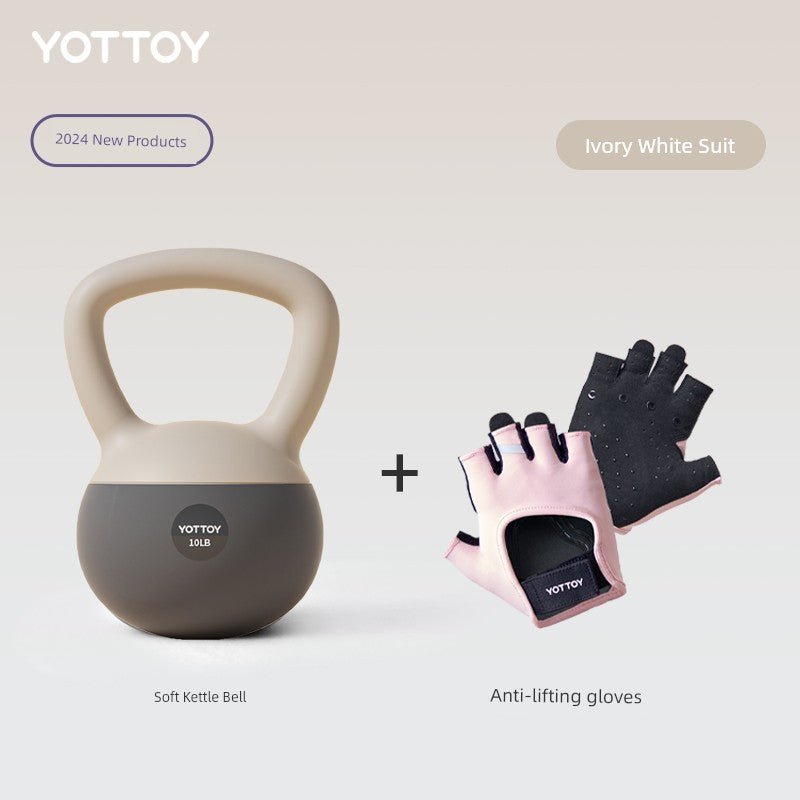 Soft suit and kettlebell for fitness at home, 6 kg - Bellforia