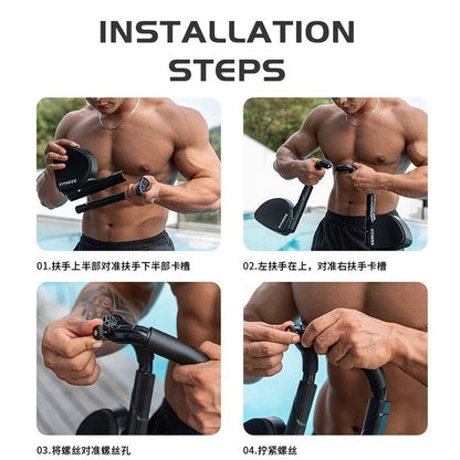 Multifunctional Timing Shelf Trainer for Home Fitness & Abs Workout. - Bellforia