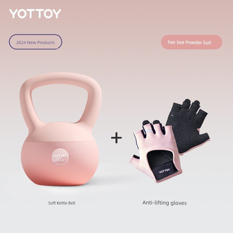 Soft suit and kettlebell for fitness at home, 6 kg - Bellforia