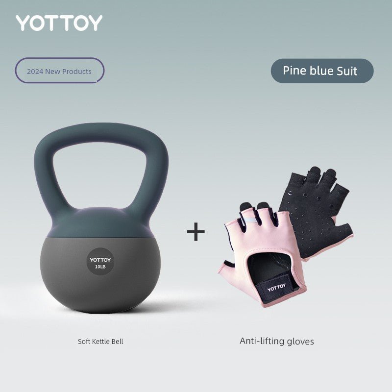 Soft suit and kettlebell for fitness at home, 6 kg - Bellforia