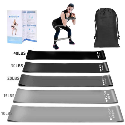 Resistance Loop Bands – Strength Training for Legs, Butt, Yoga & CrossFit. - Bellforia