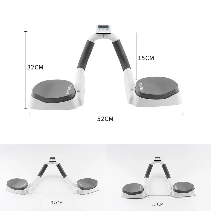 Multifunctional Timing Shelf Trainer for Home Fitness & Abs Workout. - Bellforia