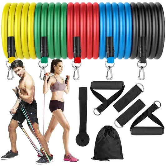Beginner Resistance Bands – Lightweight & Portable. - Bellforia