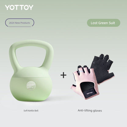 Soft suit and kettlebell for fitness at home, 6 kg - Bellforia